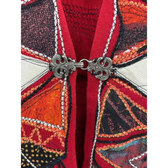 The Collection Debenhams Sweater Embroidered Patch size UK 16 US 12 Cotton Blend - Picture 8 of 11